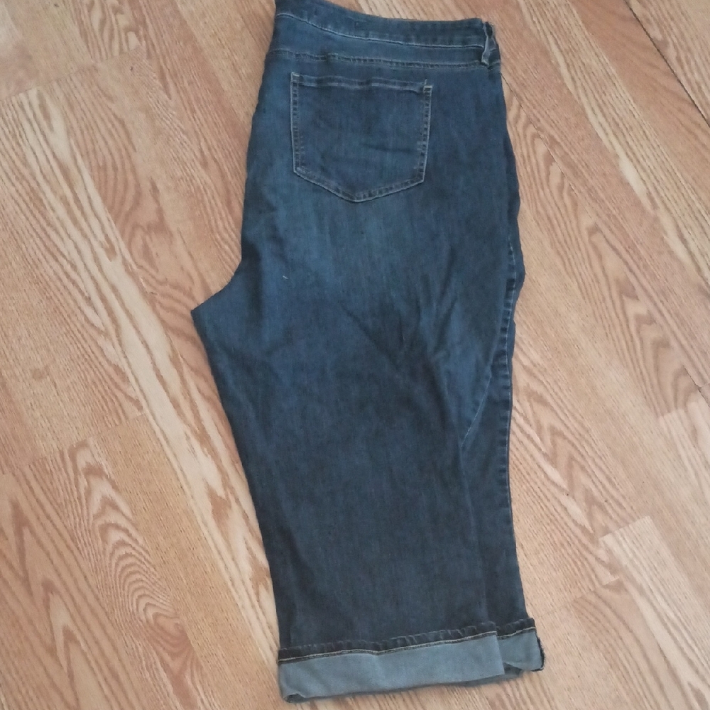 NYDJ Dark Blue Boyfriend Jeans